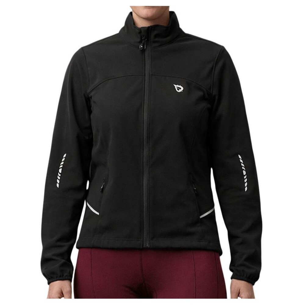 Baleaf Cycling Running Softshell Jacket Womens Small Thermal Windproof Active